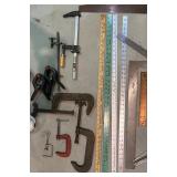 TR - Mixed Lot of Saws, Clamps & Measuring Tools
