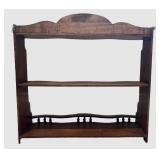 LBR1 - Vintage Three-Tier Wall Shelf
