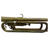 LBR2 - Vintage Brass Single-Valve Bugle 21 1/2 in