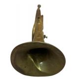 LBR2 - Vintage Brass Single-Valve Bugle 21 1/2 in