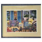 LBR1 - Eileen Seitz Toucan in Yellow Framed Print