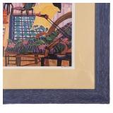 LBR1 - Eileen Seitz Toucan in Yellow Framed Print