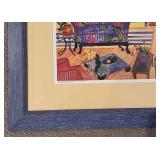 LBR1 - Eileen Seitz Toucan in Yellow Framed Print