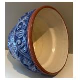 LBR1 - Glazed Ceramic Planters 10 in (Lot of 2)