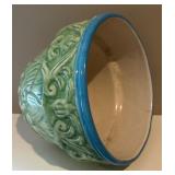 LBR1 - Glazed Ceramic Planters 10 in (Lot of 2)