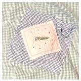 LBR1 - Ethan Allen Baby Blanket 39 X 30 1/2 in