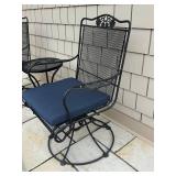 Metal Patio Conversation Set (Lot of 5)