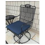 Metal Patio Conversation Set (Lot of 5)