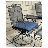 Metal Patio Conversation Set (Lot of 5)