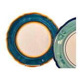 Ceramiche Piccadilly Hand-Painted Dinner Plates (Lot of 3)