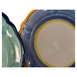 Ceramiche Piccadilly Hand-Painted Dinner Plates (Lot of 3)