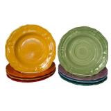 Ceramiche Piccadilly Hand-Painted Pottery Dinnerware (Lot of 10)