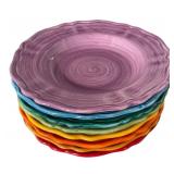 Ceramiche Piccadilly Hand-Painted Pottery Dinnerware (Lot of 10)