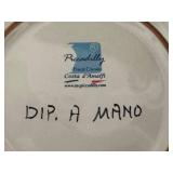 Ceramiche Piccadilly Hand-Painted Pottery Dinnerware (Lot of 10)