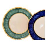 Ceramiche Piccadilly Hand-Painted Dinner Plates (Lot of 3)