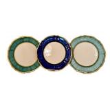 Ceramiche Piccadilly Hand-Painted Dinner Plates (Lot of 3)
