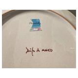Ceramiche Piccadilly Hand-Painted Dinner Plates (Lot of 3)