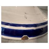 K - Vietri Hand-Painted Pedestal Bowl