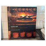 Kitchen Cookbooks, Corningware Dish, Goblets & Basket Mixed Lot