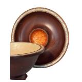 Julia Knight Wood Jewels Serving Bowls (Lot of 2)