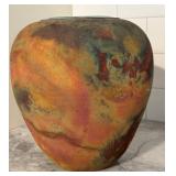 Leslie Mitchell Raku Art Vase