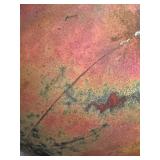Leslie Mitchell Raku Art Vase