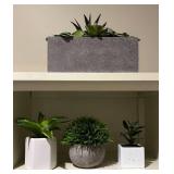 E - Faux Greenery Arrangements