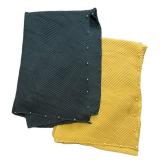 E - Two Bead Accented Scarves