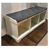 E - Storage/Entry Bench with Cushion