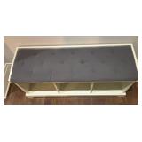 E - Storage/Entry Bench with Cushion