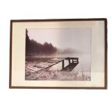 E - Framed Dock Print