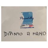 K - Piccadilly Hand-Painted Ceramic Plates Set of 8