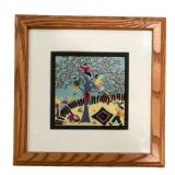 LL - Trio of Petite Framed Tapestries
