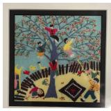 LL - Trio of Petite Framed Tapestries