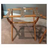 LLBR - Pair of Wooden Luggage Stands
