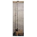 LLS - Fenwick 1080 Tackle Box, Zebco Rod, Country Mile 10 Reel & Tackle Mixed Lot