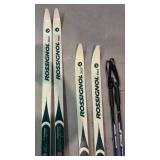 LLS - Rossignol Tempo Quest Cross-Country Skis & Alpina Poles