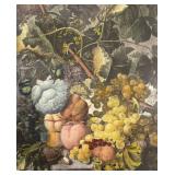 LL - Rich Earlom Van Huysum Fruit & Flowers Framed Print