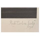 LL - Rich Earlom Van Huysum Fruit & Flowers Framed Print