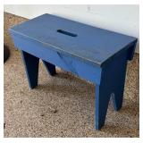 G - Vintage Blue Bench