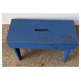 G - Vintage Blue Bench