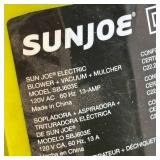 G - Sun Joe Blower Vacuum Model: SBJ603E