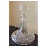 E - Crystal Decanter with Stemware