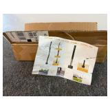 Outdoor String Light Pole Assembly