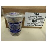 DD. 12-9oz Cups Blueberry Donut Holes