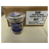 DD. 12-9oz Cups Blueberry Donut Holes