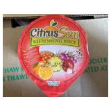 EE. 96-4oz Frozen Fruit Punch Juice Cups