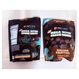 DD. 3x Mega Bite Cookie Dough-Massive Eruption Chocolate Lava