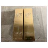 2x Alien Goddess Mugler Eau De Parfum-Recharge-Refill