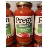 GA 3 - Prego Chunky Tomato, Onion & Garlic Pasta Sauce (Lot of 6)